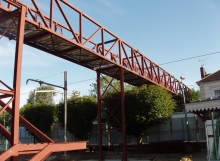 Passerelle métallique